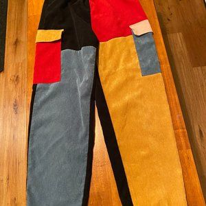 Shein Color-Block Pants
